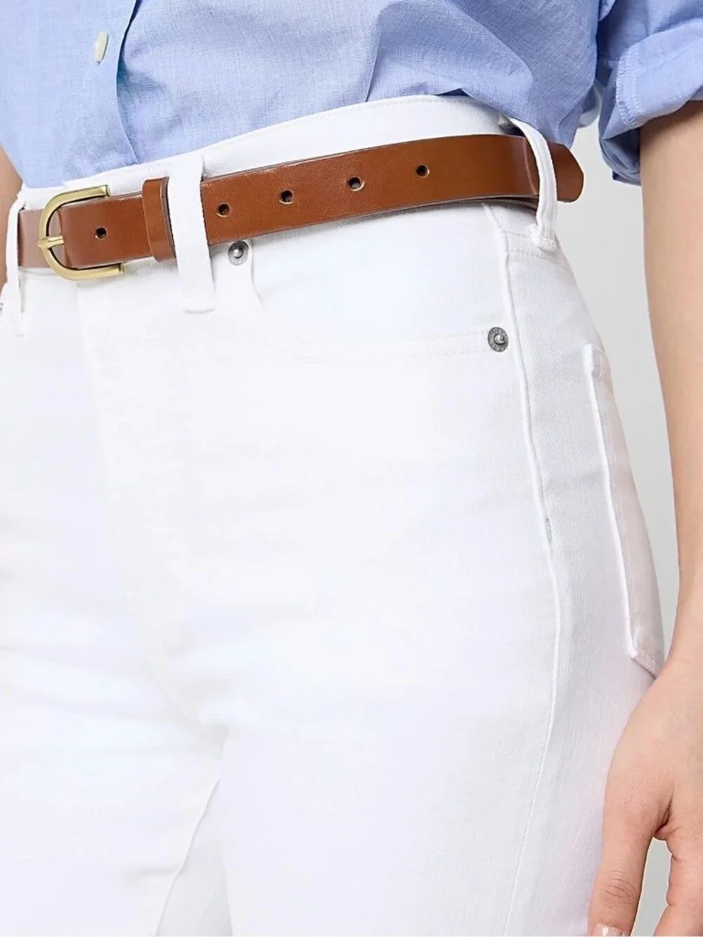 J. Crew zipper fly